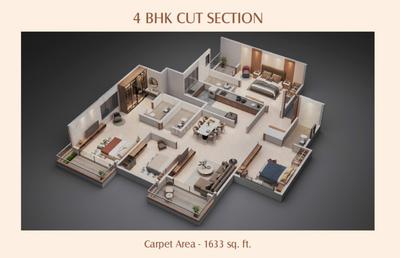 Image of 1909 Sq.ft 3 BHK Apartment / Flat for sale in Anand Nagar, Sinhagad Road, Pune for Rs. 20200000