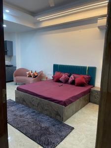 Bedroom Image of 1499 Sq.ft 1 RK Builder Floor for rent in Sector 69 Gurgaon for Rs. 15000