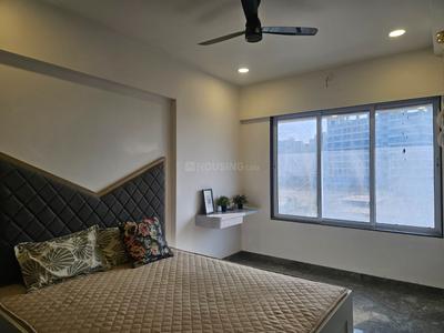 Bedroom Image of 620 Sq.ft 1 BHK Apartment / Flat for rent in Kini Pinnacle, Naigaon East Naigaon for Rs. 11000