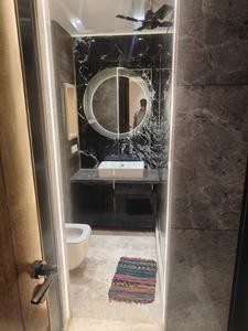 Bathroom Image of 1800 Sq.ft 3 BHK Builder Floor for rent in Raja Garden New Delhi for Rs. 75000