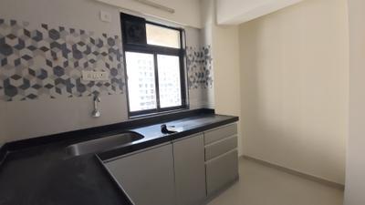 Kitchen Image of 580 Sq.ft 1 BHK Apartment / Flat for rent in Raunak City Sector IV D10, Kalyan West Kalyan for Rs. 13200