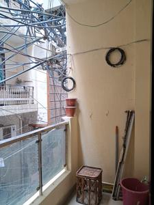 Bedroom Image of 500 Sq.ft 1 BHK Builder Floor for rent in Ranjeet Nagar New Delhi for Rs. 17000