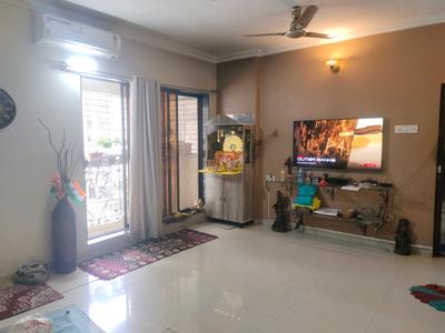 Living Room Image of 1450 Sq.ft 3 BHK Apartment / Flat for rent in Nilambari, Airoli Navi Mumbai for Rs. 67000