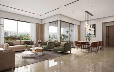 Hall Image of 2394 Sq.ft 3 BHK Apartment / Flat for sale in Sargasan Gandhinagar for Rs. 11040000