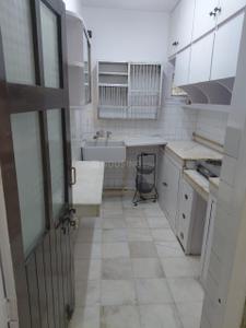 Kitchen Image of 1500 Sq.ft 2 BHK Builder Floor for rent in Sukhdev Vihar New Delhi for Rs. 60000