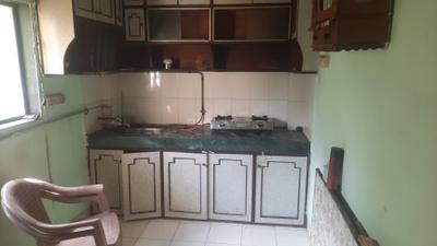 Kitchen Image of 422 Sq.ft 1 RK Apartment / Flat for rent in Kashish Park Tower, Dharamveer Nagar Thane for Rs. 18000