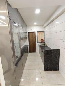 Kitchen Image of 800 Sq.ft 3 BHK Apartment / Flat for sale in Radhika Park Rajkot for Rs. 4800000