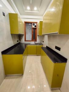 Kitchen Image of 1400 Sq.ft 3 BHK Builder Floor for rent in Kavita Apartment, Chhattarpur New Delhi for Rs. 25000