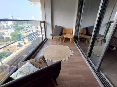 Balcony Image of 1568 Sq.ft 3 BHK Apartment / Flat for sale in T Bhimjyani The Verraton, Thane West Thane for Rs. 20100000
