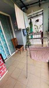 Balcony Image of 550 Sq.ft 1 BHK Apartment / Flat for rent in Triaa Punyavaastu, Charholi Budruk Pune for Rs. 20000