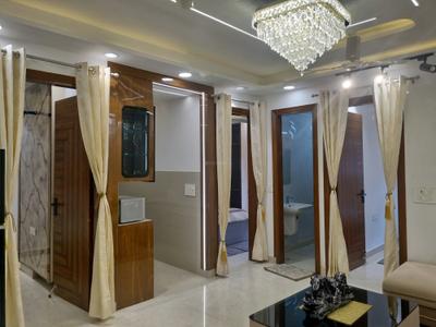 Living Room Image of 810 Sq.ft 3 BHK Apartment / Flat for sale in Dwarka Mor New Delhi for Rs. 5600000