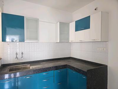 Kitchen Image of 1058 Sq.ft 2 BHK Apartment / Flat for rent in Majestique Manhattan, Wagholi Pune for Rs. 25000