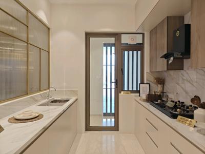 Kitchen Image of 1130 Sq.ft 3 BHK Apartment / Flat for sale in Ajmera Manhattan, Wadala East Mumbai for Rs. 46000000