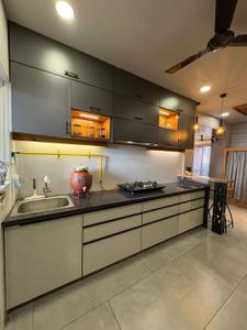 Kitchen Image of 1899 Sq.ft 3 BHK Apartment / Flat for sale in Gota Ahmedabad for Rs. 18000000