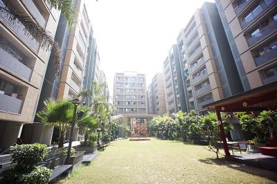 Building Image of 2205 Sq.ft 3 BHK Apartment / Flat for sale in Samved Green Valley, Sargasan Gandhinagar for Rs. 11500000