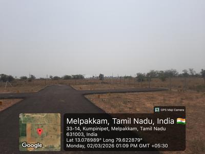 Image of 1440 Sq.ft Residential Plot / Land for sale in Kumpinipet, Ranipet for Rs. 1300000