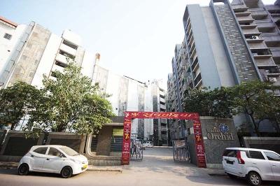 Building Image of 1053 Sq.ft 2 BHK Apartment / Flat for sale in Madhav Orchid, Odhav Ahmedabad for Rs. 5500000