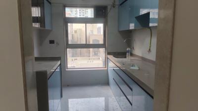 Kitchen Image of 1200 Sq.ft 3 BHK Apartment / Flat for rent in Sunshine Samriddhi Garden Wing C Gulmohar Wing D Deodhar, Bhandup West Mumbai for Rs. 70000