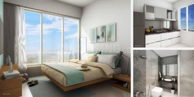 Bedroom Image of 569 Sq.ft 2 BHK Apartment / Flat for sale in Marathon Eminence, Mulund West Mumbai for Rs. 11500000