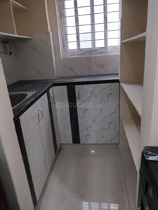 Kitchen Image of 650 Sq.ft 1 BHK Independent House for rent in Kondapur Hyderabad for Rs. 27000