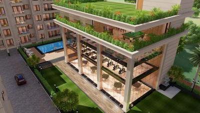 Balcony Image of 969 Sq.ft 3 BHK Apartment / Flat for sale in Bicholi Hapsi Indore for Rs. 6106500
