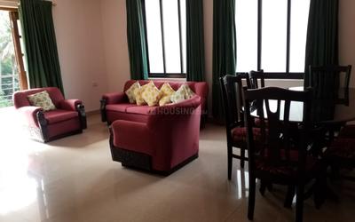 Hall Image of 2207 Sq.ft 3 BHK Apartment / Flat for rent in Panjim Goa for Rs. 38000