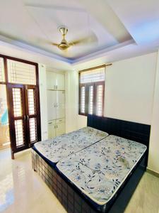 Bedroom Image of 800 Sq.ft 2 BHK Builder Floor for rent in New Ashok Nagar New Delhi for Rs. 22000