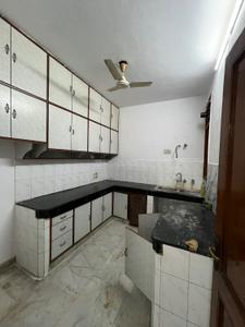 Kitchen Image of 1400 Sq.ft 3 BHK Apartment / Flat for rent in RWA Hardev Puri, Gautam Nagar New Delhi for Rs. 55000