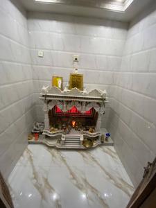 Pooja Room Image of 1200 Sq.ft 2 BHK Villa for rent in Khokhra Ahmedabad for Rs. 34000