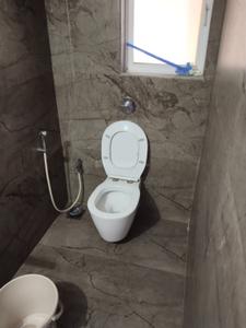 Bathroom Image of 1550 Sq.ft 3 BHK Apartment / Flat for rent in KT Sai Kutir, Kopar Khairane Navi Mumbai for Rs. 73000