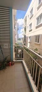 Balcony Image of 900 Sq.ft 2 BHK Apartment / Flat for sale in Vaishnavi Serene, Yelahanka Bengaluru for Rs. 10500000