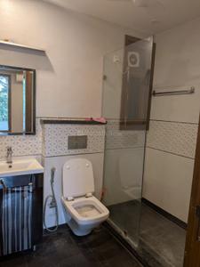 Bathroom Image of 2200 Sq.ft 3 BHK Builder Floor for rent in Unitech Residency Greens, Sector 46 Gurgaon for Rs. 80000