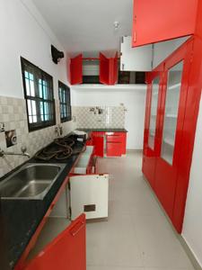Kitchen Image of 2500 Sq.ft 3 BHK Independent House for rent in Virugambakkam Chennai for Rs. 60000