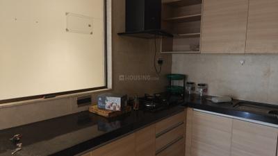 Kitchen Image of 500 Sq.ft 1 BHK Apartment / Flat for rent in Omkar Vive, Kurla West Mumbai for Rs. 64999