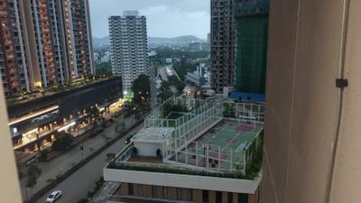 Balcony Image of 1100 Sq.ft 3 BHK Apartment / Flat for rent in Godrej Green Cove, Mahalunge Pune for Rs. 32000