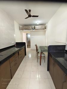 Kitchen Image of 1321 Sq.ft 3 BHK Apartment / Flat for rent in Naiknavare Clarion Park, Aundh Pune for Rs. 45000
