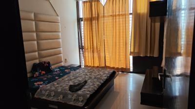 Bedroom Image of 1500 Sq.ft 2 BHK Apartment / Flat for rent in Omaxe City, Theekariya Jaipur for Rs. 22000