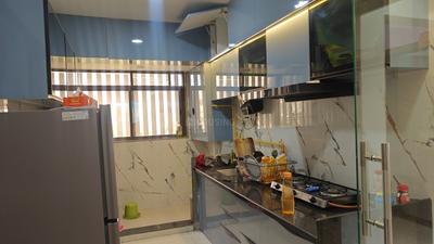 Kitchen Image of 1100 Sq.ft 2 BHK Apartment / Flat for rent in Roongta Grandezza Apartment, Govind Nagar Nashik for Rs. 25000
