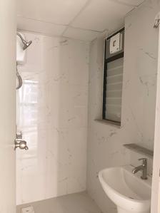 Common Bathroom Image of 480 Sq.ft 1 BHK Apartment / Flat for rent in Runwal Gardens Phase I, Dombivli East Thane for Rs. 12000