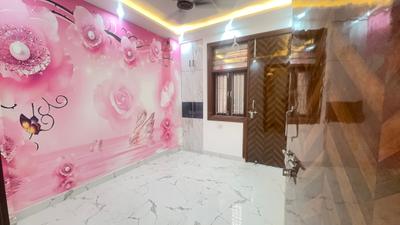 Bedroom Image of 550 Sq.ft 2 BHK Builder Floor for sale in Hastsal New Delhi for Rs. 2950000