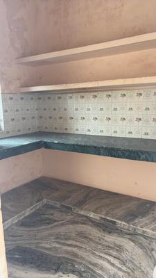 Kitchen Image of 750 Sq.ft 1 BHK Independent House for rent in Pallavpuram Meerut for Rs. 6000