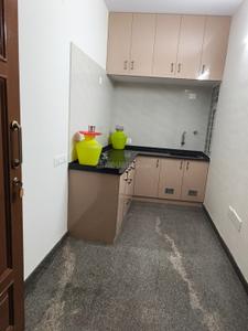 Kitchen Image of 300 Sq.ft 1 RK Independent House for rent in Sevashrama Bengaluru for Rs. 10000