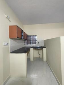 Kitchen Image of 500 Sq.ft 1 BHK Builder Floor for rent in Indira Nagar Bengaluru for Rs. 25000