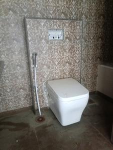 Common Bathroom Image of 1281 Sq.ft 2 BHK Apartment / Flat for rent in Goodwill Paradise Phase 1 And 2, Kharghar Navi Mumbai for Rs. 40000