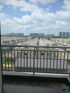 Balcony Image of 1374 Sq.ft 2 BHK Apartment / Flat for rent in Rajapushpa Imperia, Tellapur Sangareddy for Rs. 45000
