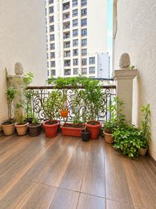 Balcony Image of 705 Sq.ft 1 BHK Apartment / Flat for sale in Tharwani Miracle, Kalyan West Kalyan for Rs. 4600000