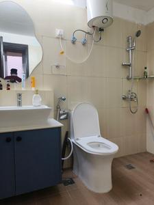 Bedroom One Image of 1910 Sq.ft 3 BHK Apartment / Flat for rent in Orris Greenopolis, Sector 89 Gurgaon for Rs. 41000