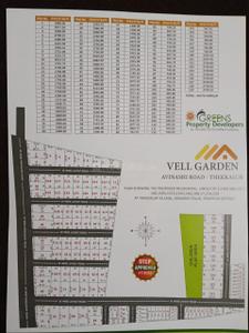 Image of 1400 Sq.ft Residential Plot / Land for sale in Avinashi Taluk, Tiruppur for Rs. 690000