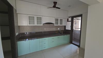 Kitchen Image of 1300 Sq.ft 3 BHK Apartment / Flat for rent in Shivalik Green View, Shantigram Ahmedabad for Rs. 80000