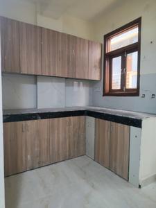 Kitchen Image of 650 Sq.ft 2 BHK Builder Floor for sale in Khanpur New Delhi for Rs. 4000000